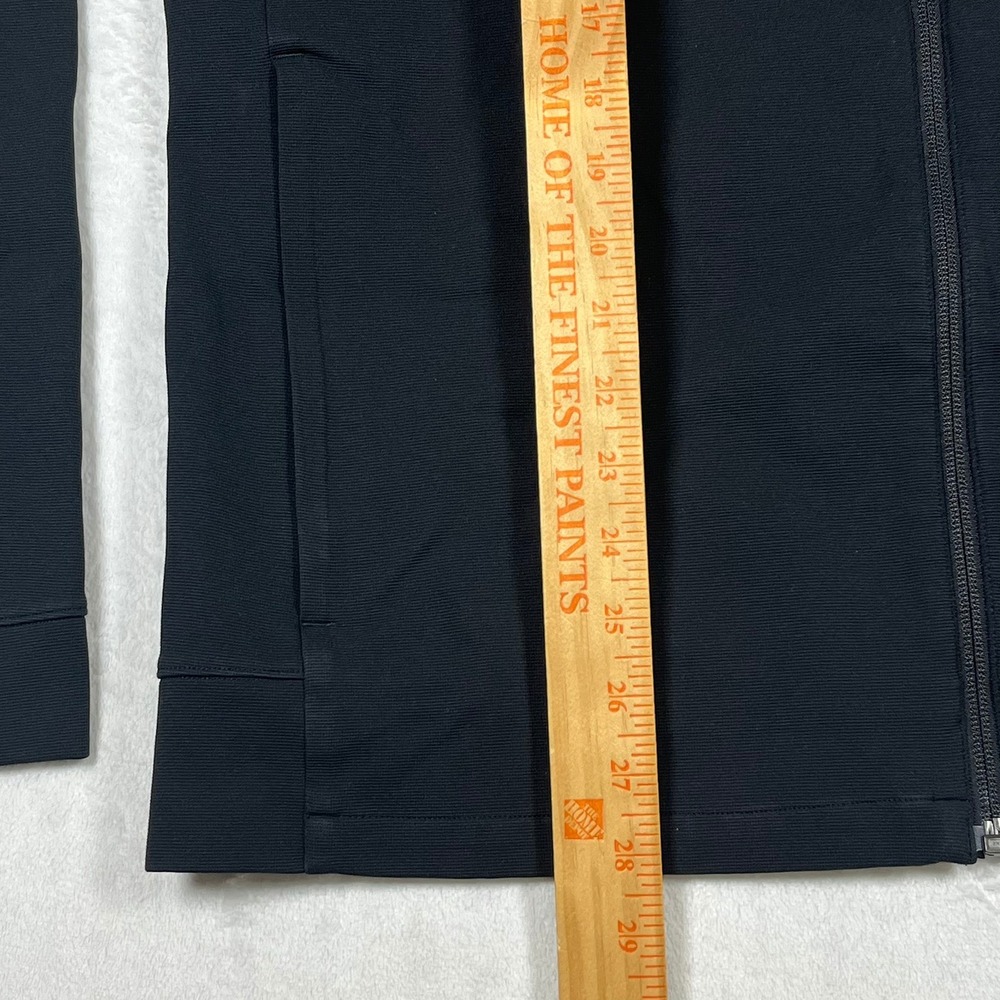 Lululemon Full Zip Jacket Mens XL Black Sojourn Technical Activewear Coat - Picture 7 of 10